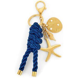 Gold Starfish Keychain – Trendy Beachy Summer Charm.